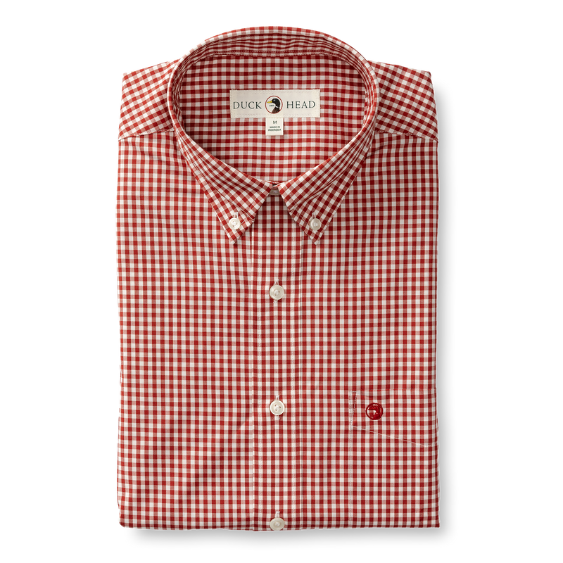 Walton Gingham Performance Poplin Sport Shirt