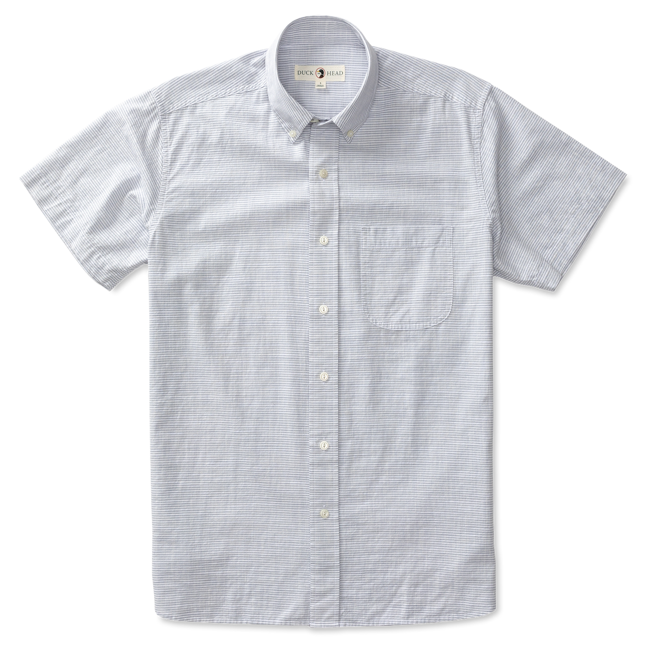 Hubert Stripe Cotton Slub Sport Shirt