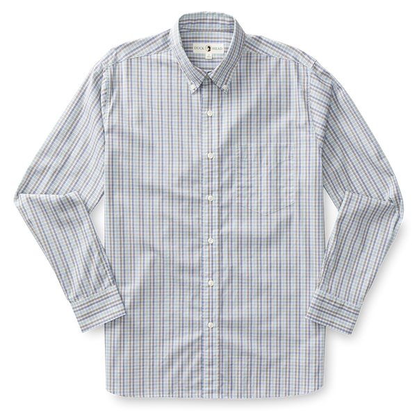 Mildren Plaid Cotton Poplin Sport Shirt