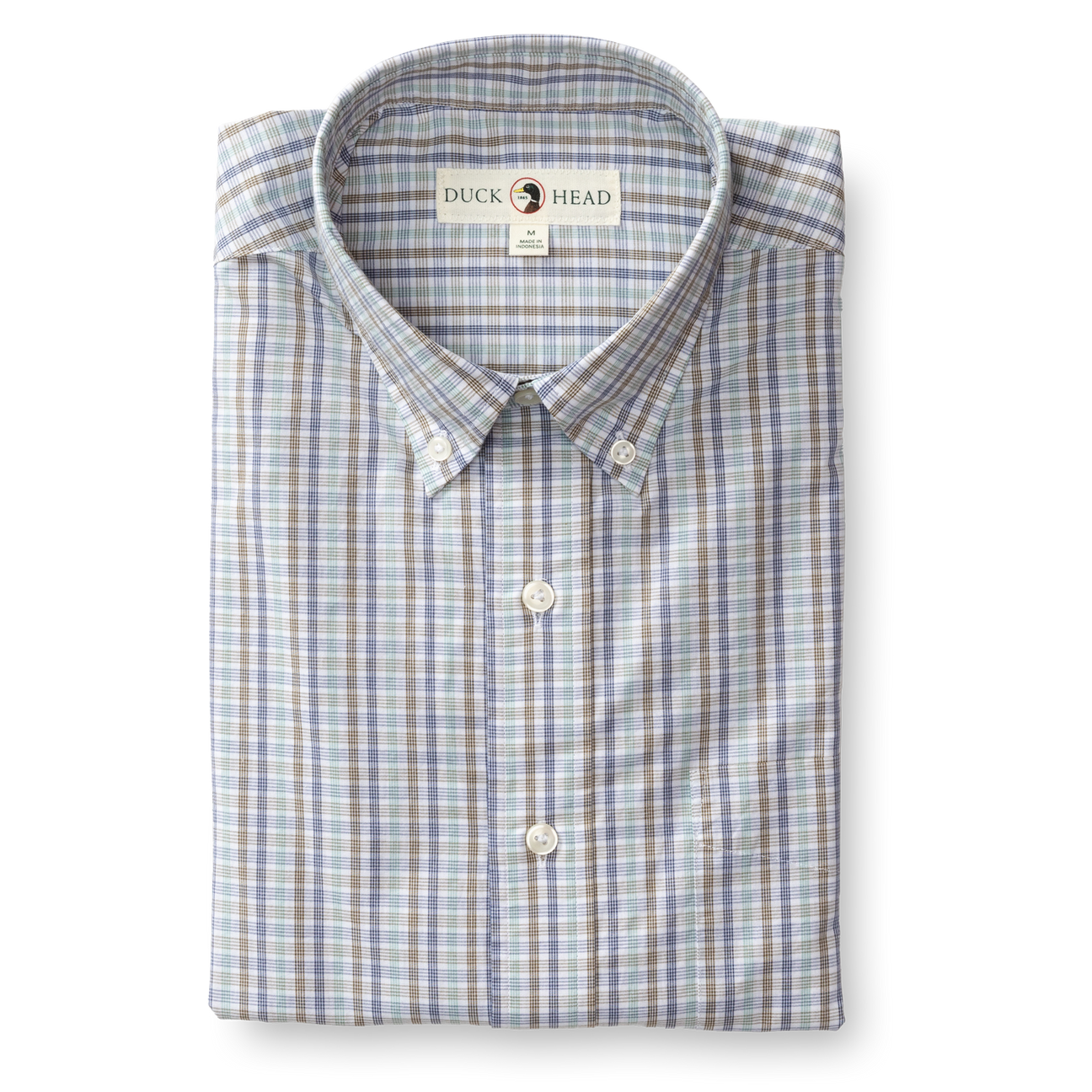 Mildren Plaid Cotton Poplin Sport Shirt