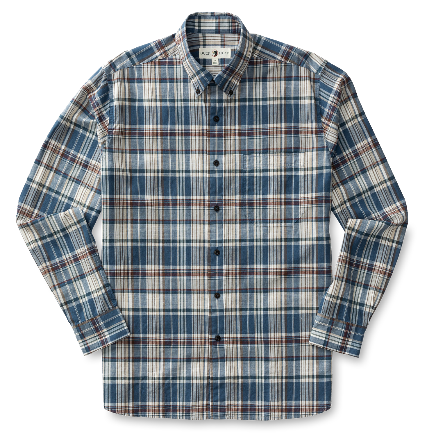 Higgins Plaid Cotton Slub Sport Shirt