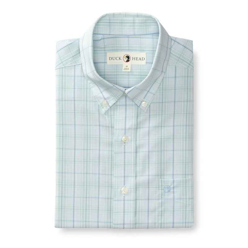 Foster Plaid Performance Poplin Sport Shirt
