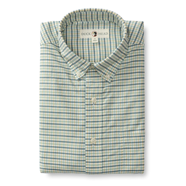 Sullivan Plaid Cotton Oxford Sport Shirt