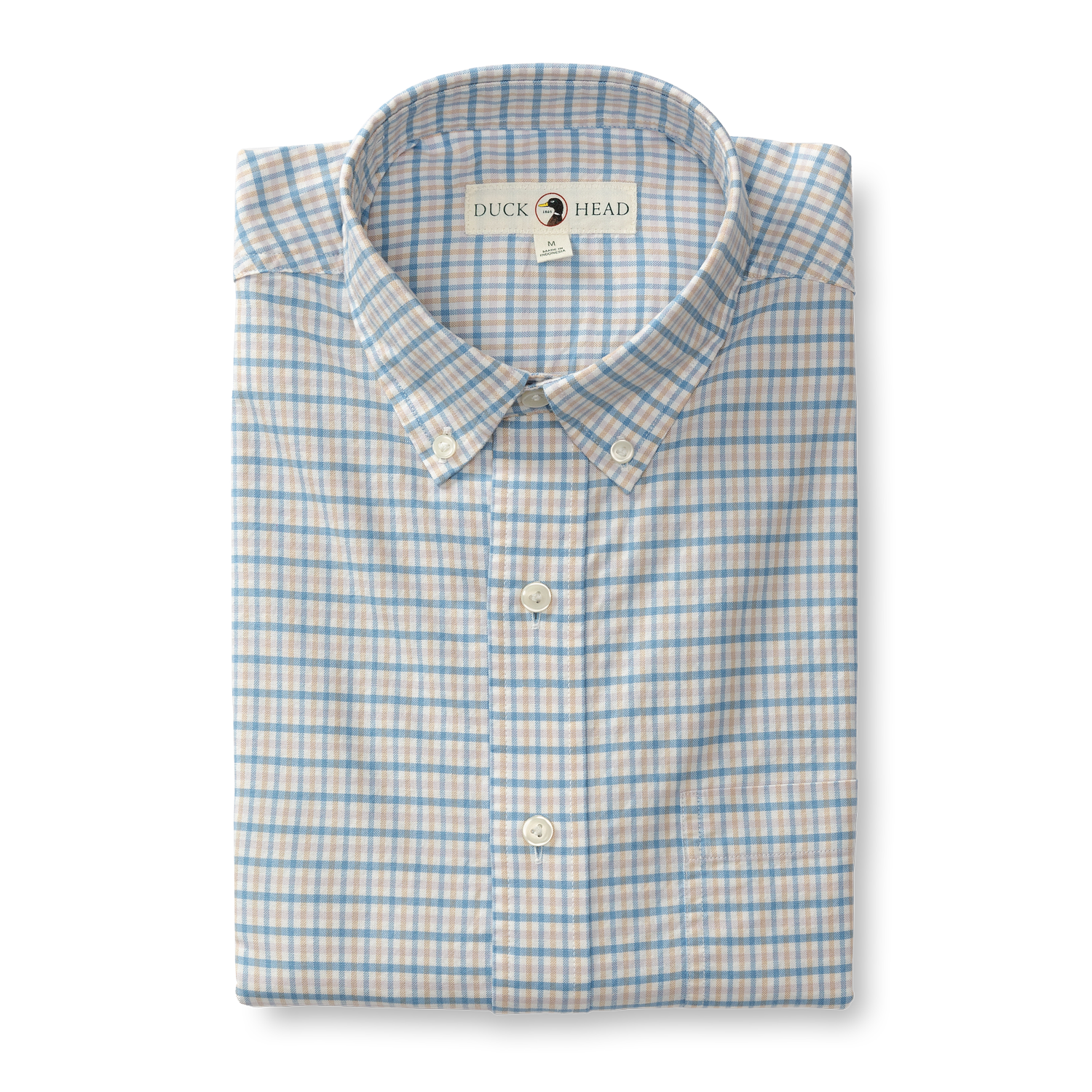 Sullivan Plaid Cotton Oxford Sport Shirt