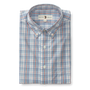 Hayford Plaid Cotton Poplin Sport Shirt