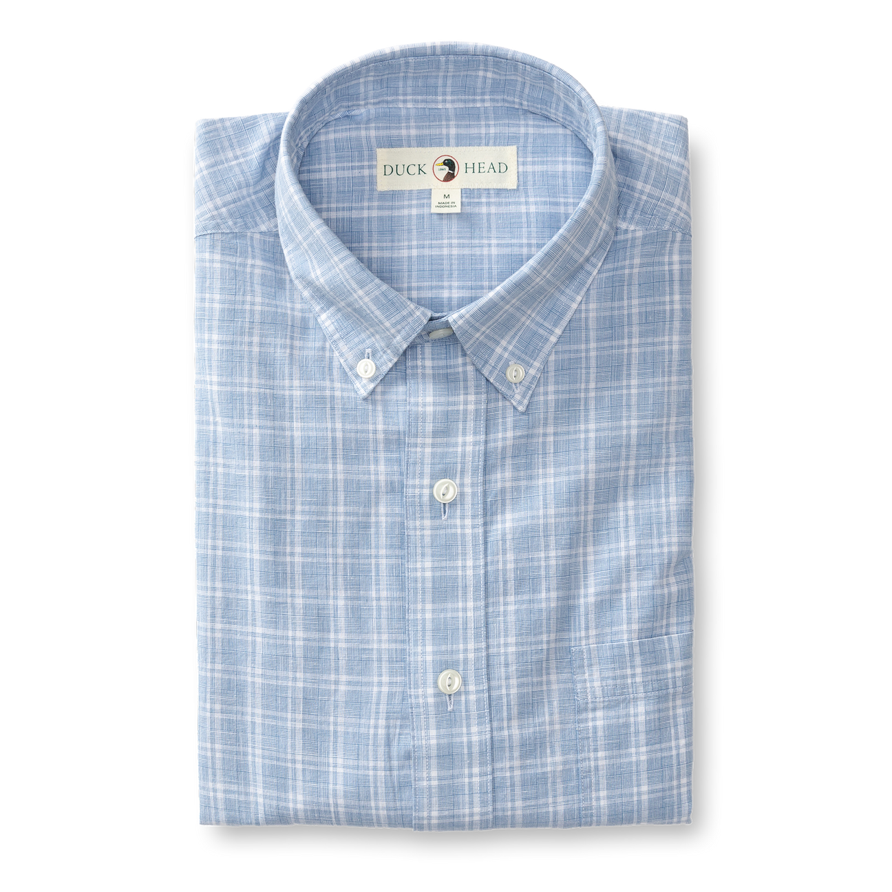 Thornton Plaid Cotton Slub Sport Shirt