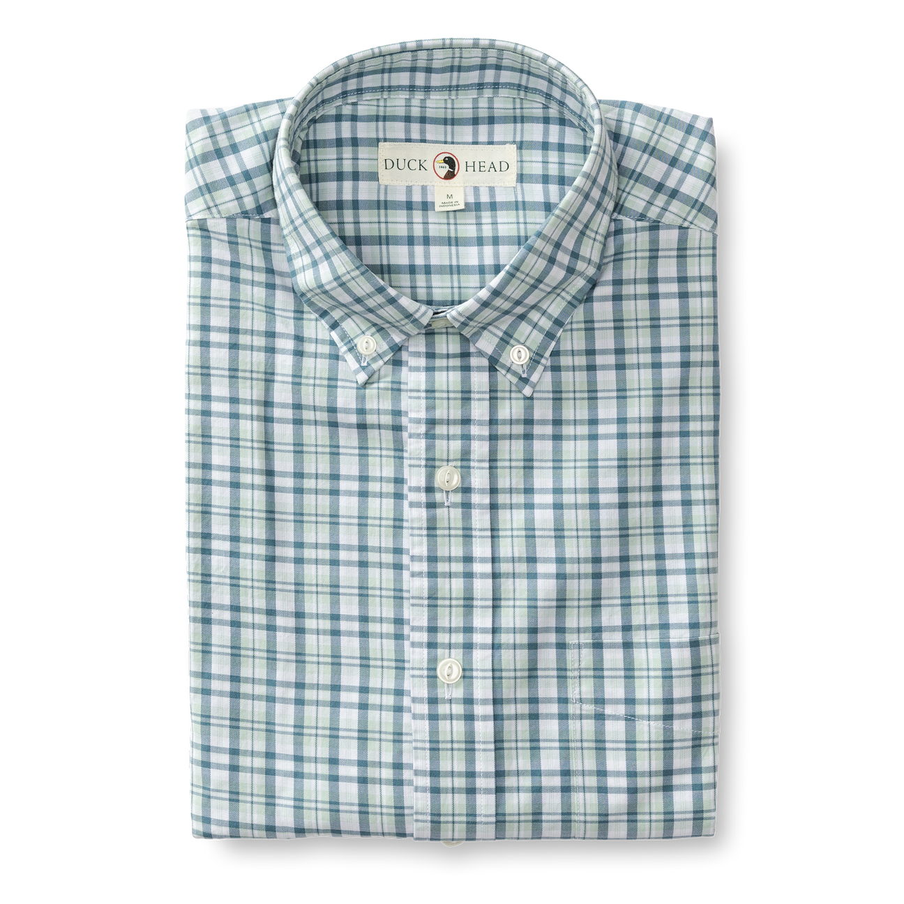 Dowling Plaid Cotton Twill Sport Shirt