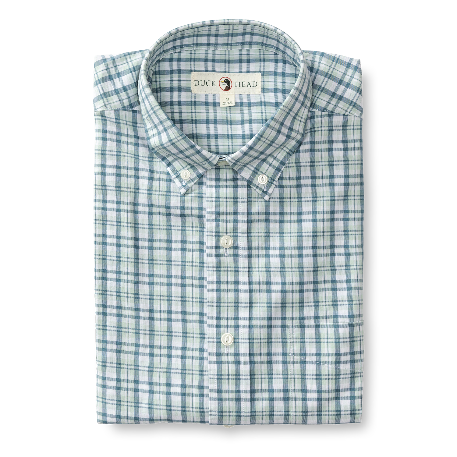 Dowling Plaid Cotton Twill Sport Shirt