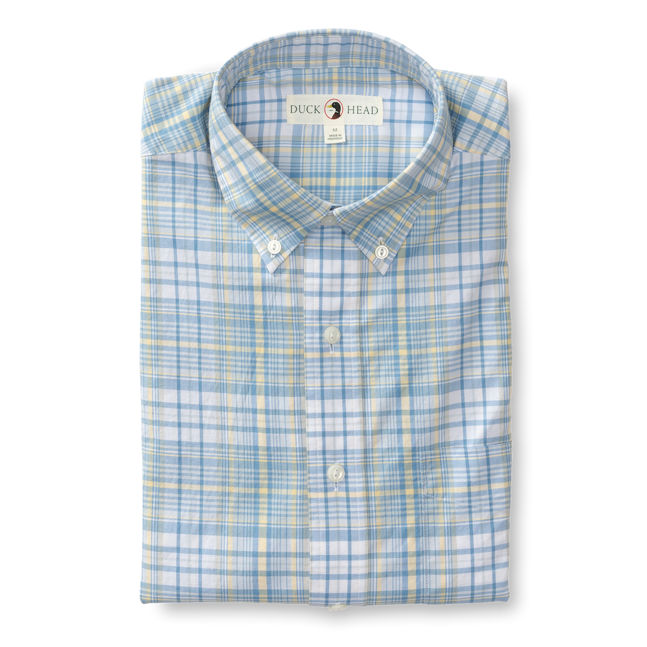 Harkins Plaid Cotton Twill Sport Shirt