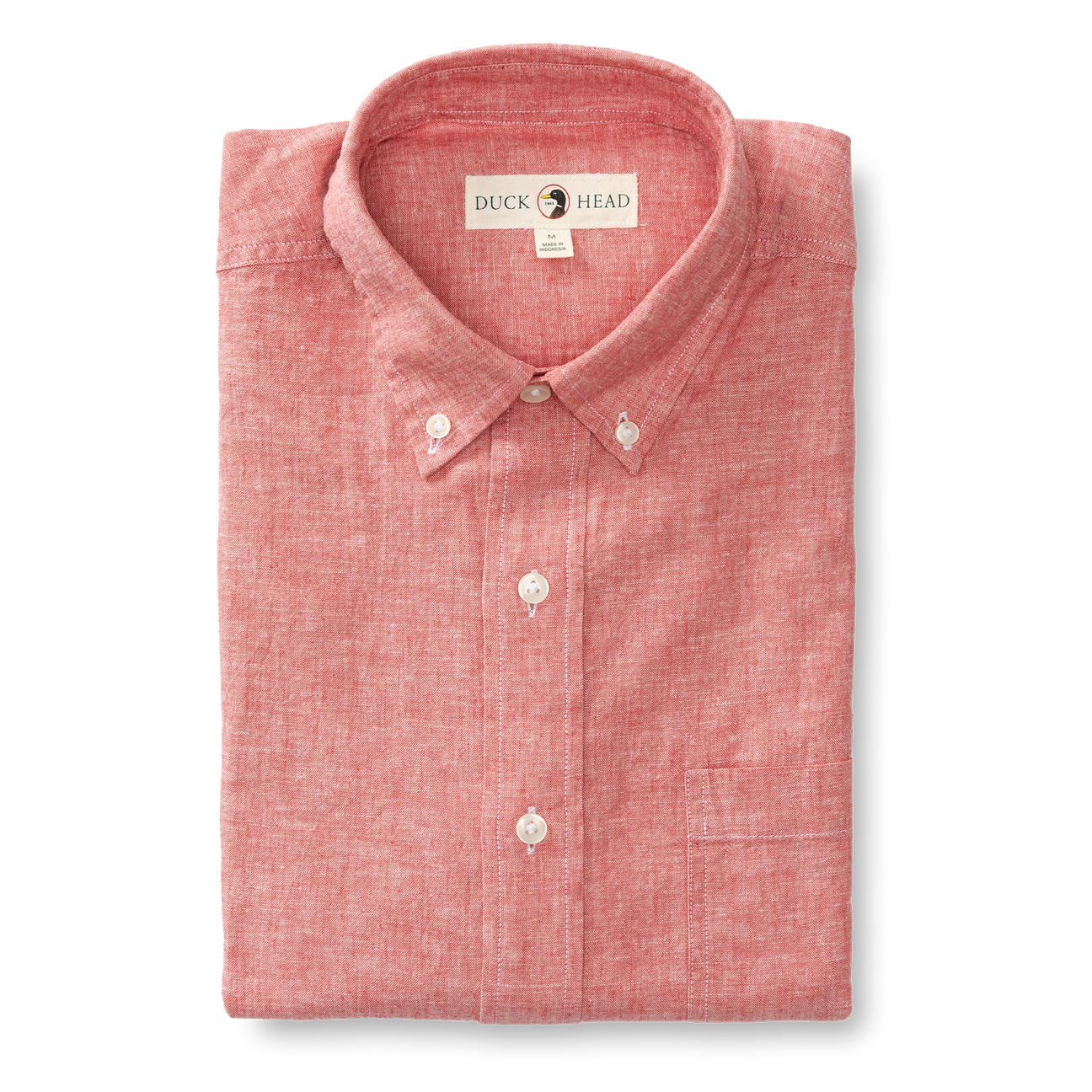 Wallace Solid Linen Cotton Oxford Sport Shirt