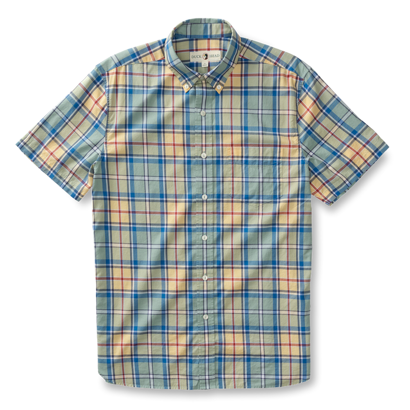 Liston Plaid Cotton Twill Sport Shirt
