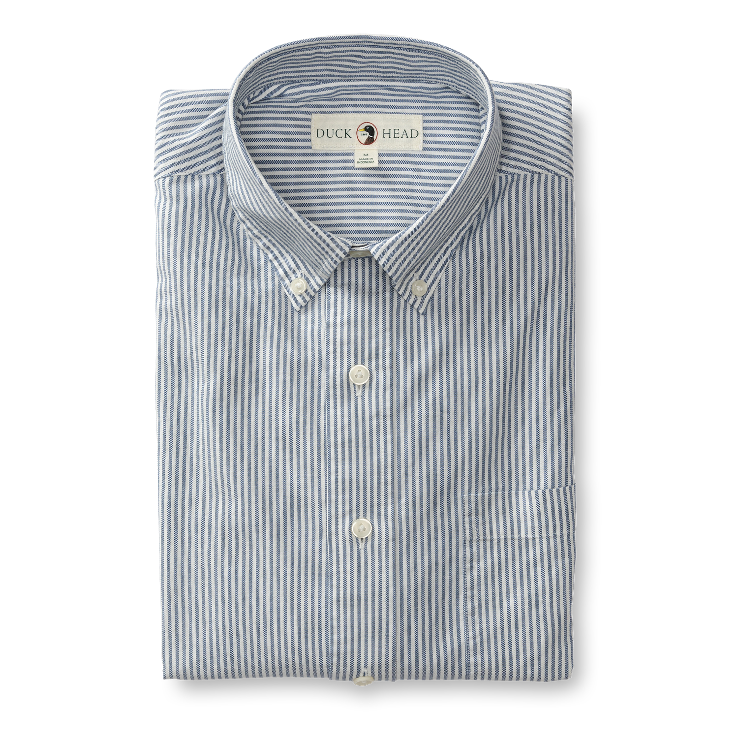 Collins Stripe Cotton Oxford Sport Shirt