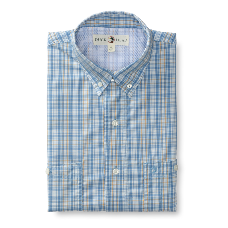 Ellsworth Plaid Performance Poplin Guide Shirt