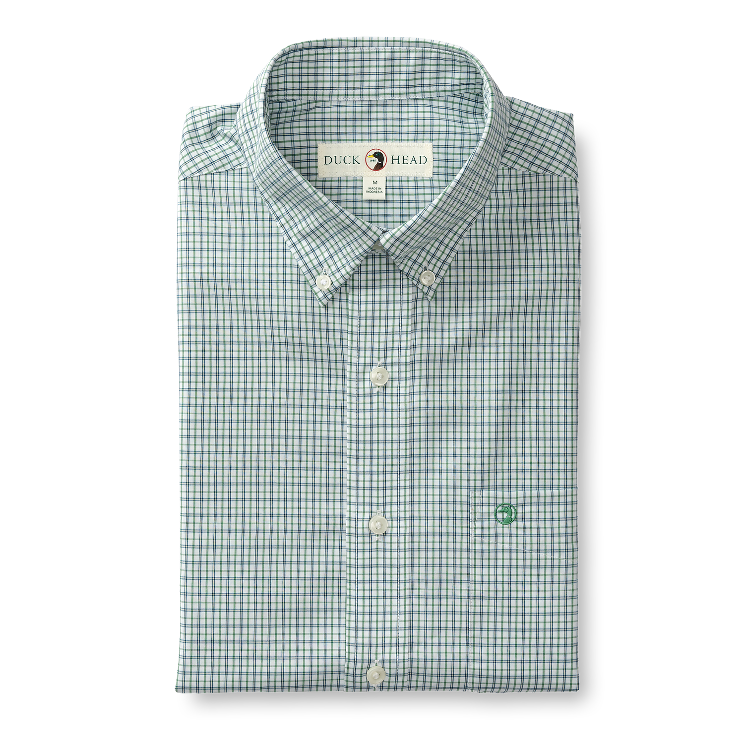 Langley Plaid Performance Poplin Sport Shirt