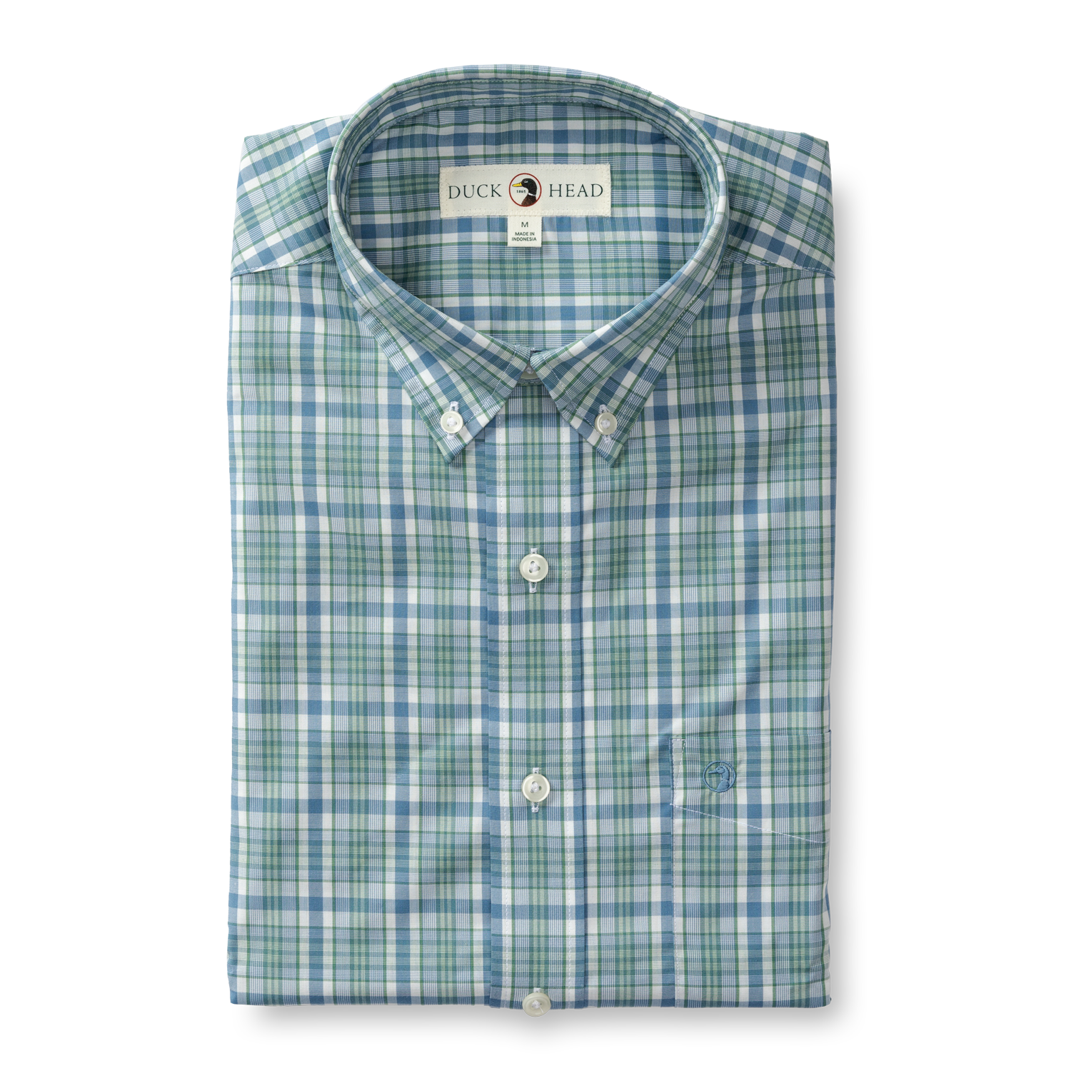 Wallace Plaid Performance Poplin Sport Shirt