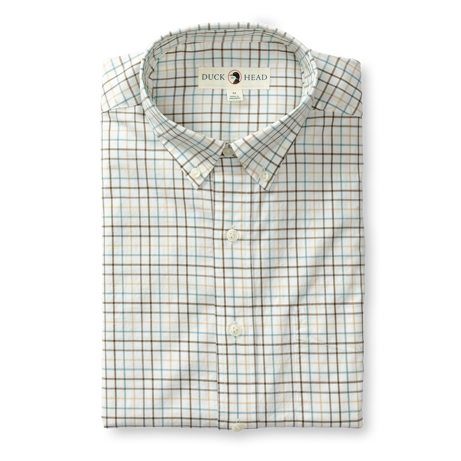 Joyner Plaid Cotton Twill Sport Shirt  