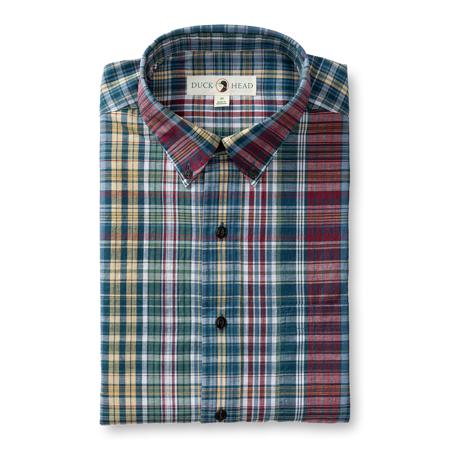 Reid Plaid Cotton Slub Sport Shirt