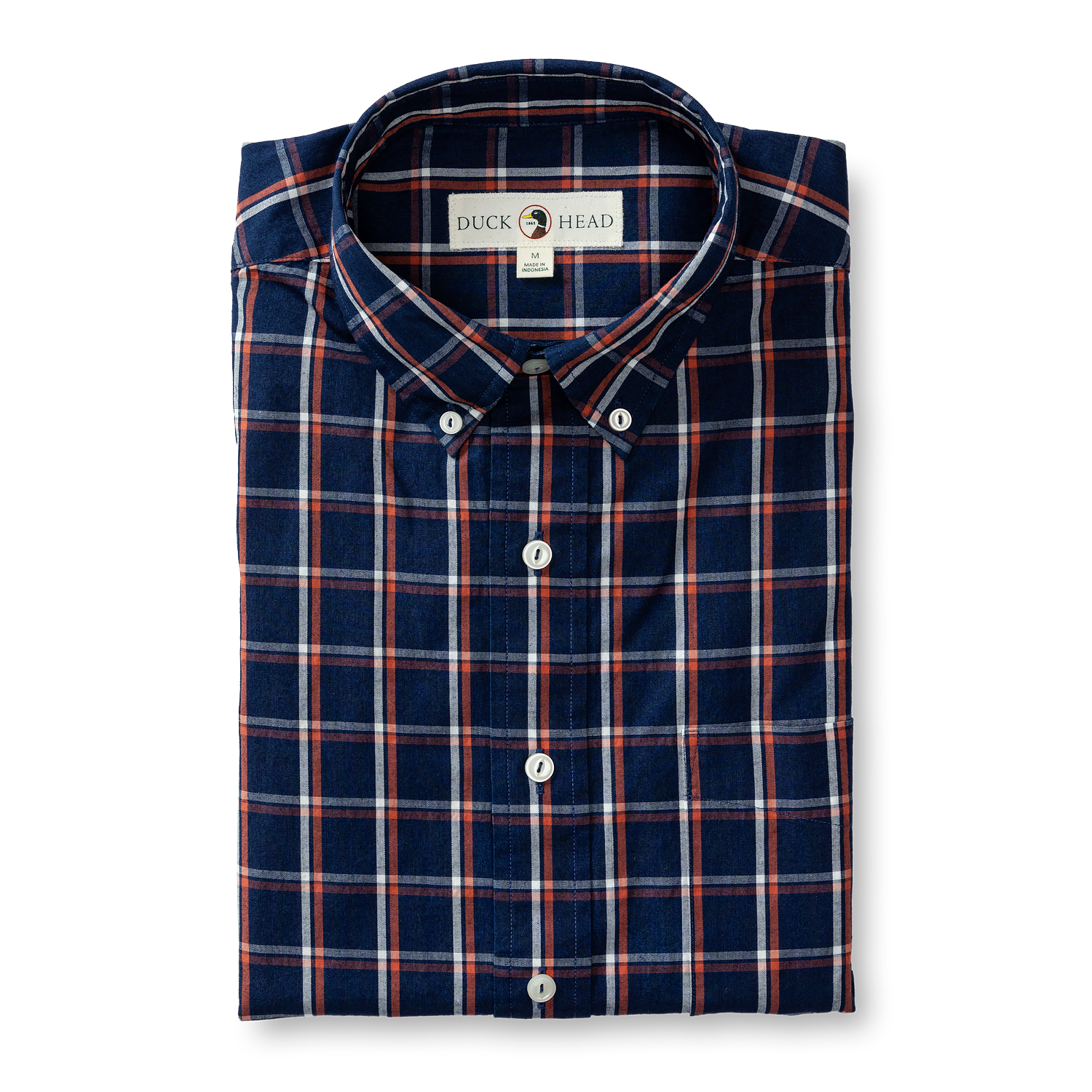 Tolbert Plaid Indigo Sport Shirt  