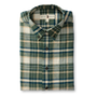 Stoker Plaid Cotton Flannel Sport Shirt  