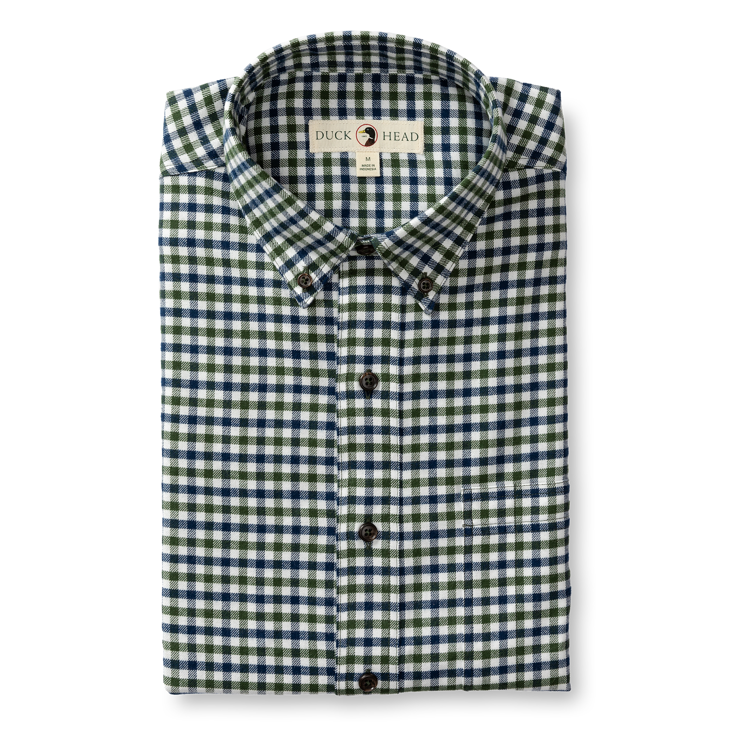Varney Plaid Cotton Flannel Sport Shirt
