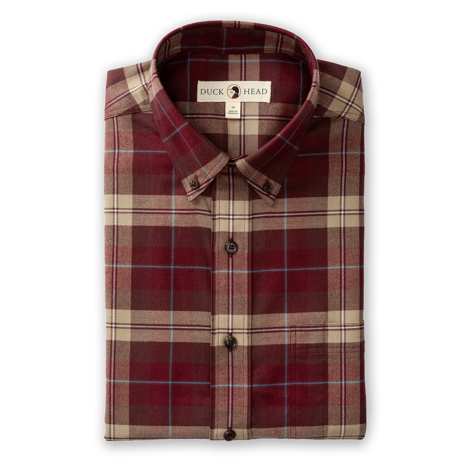 Buckner Plaid Cotton Flannel Sport Shirt