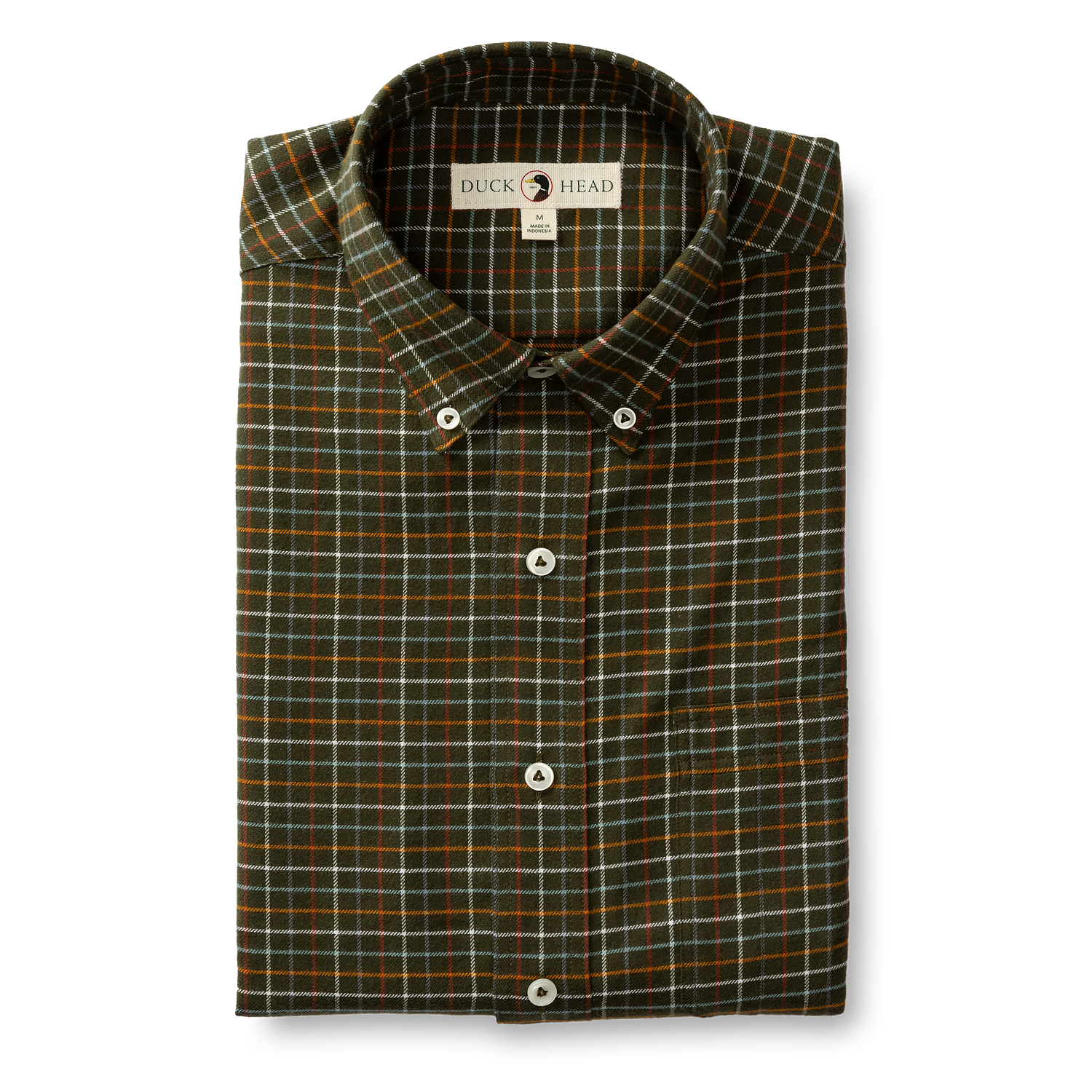 Clement Plaid Cotton Flannel Sport Shirt