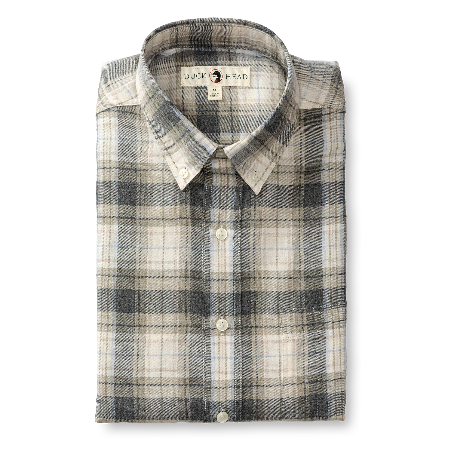 Rolland Plaid Cotton Flannel Sport Shirt