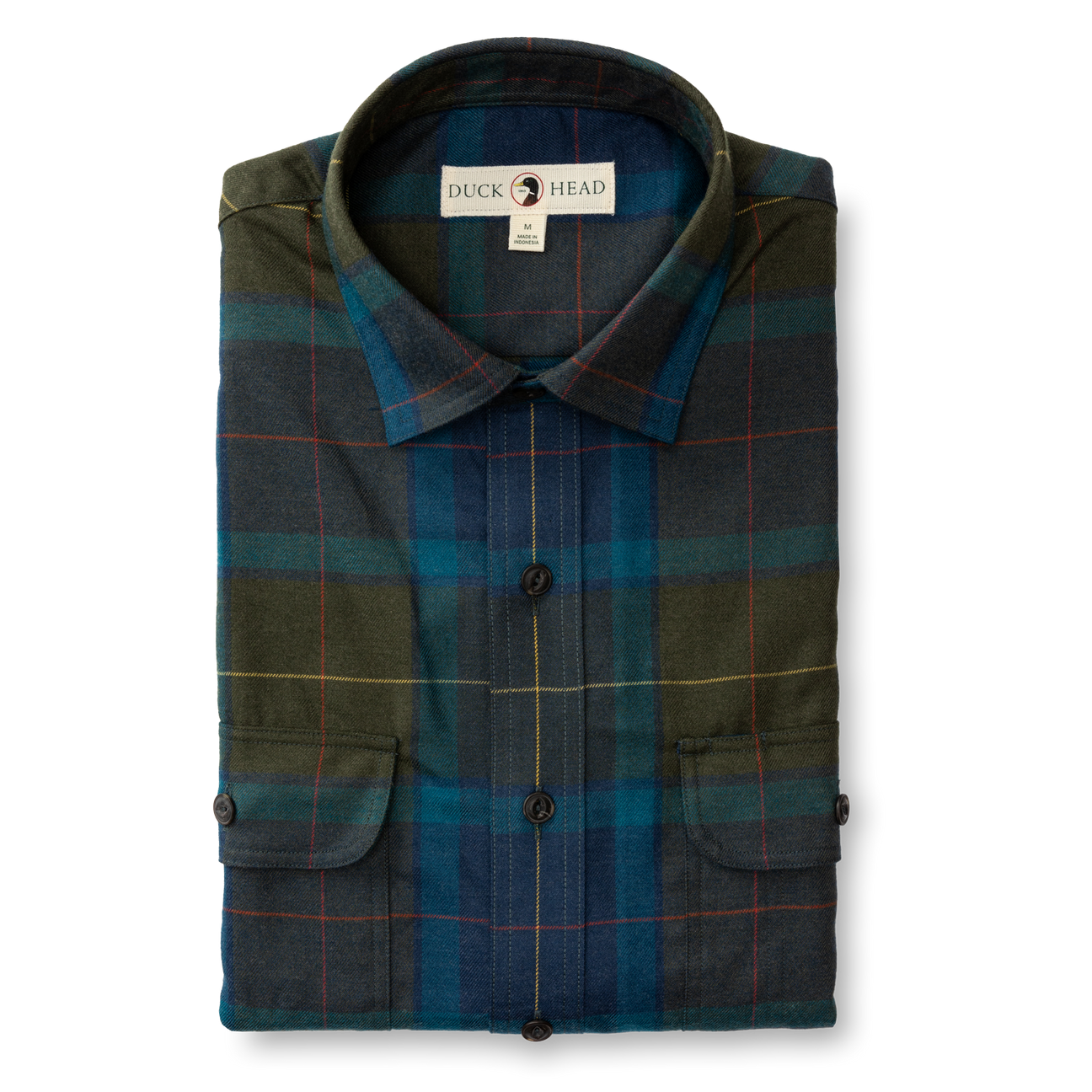 Holman Plaid Performance Flannel Sport Shirt  