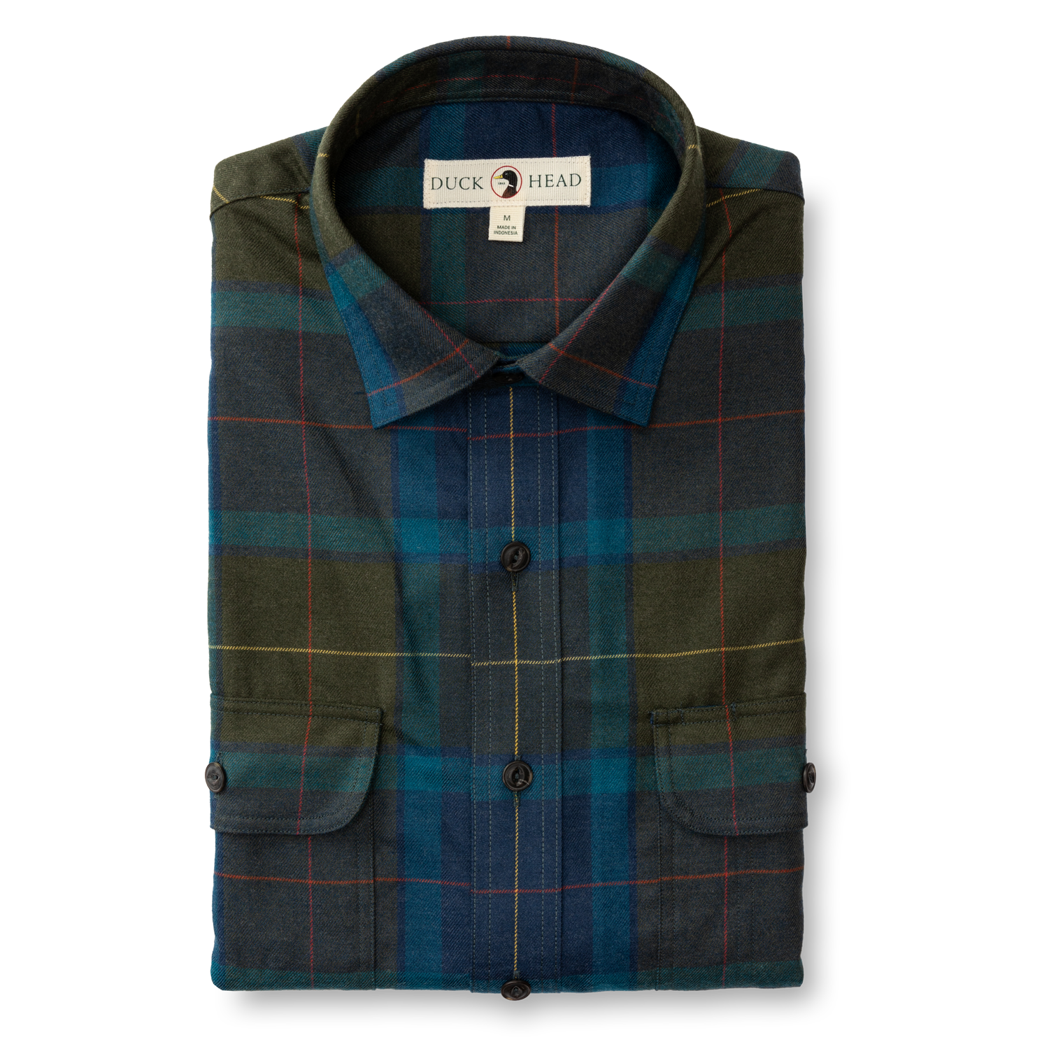 Holman Plaid Performance Flannel Sport Shirt  