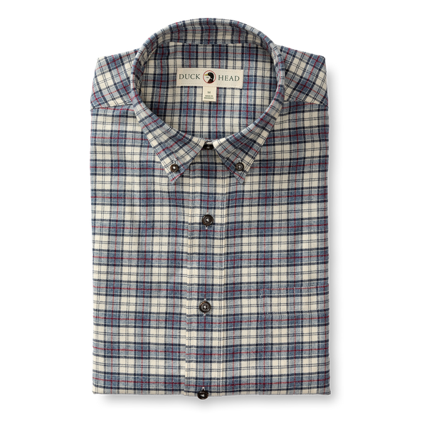 Werth Plaid Cotton Flannel Sport Shirt