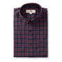 Akins Plaid Cotton Slub Sport Shirt