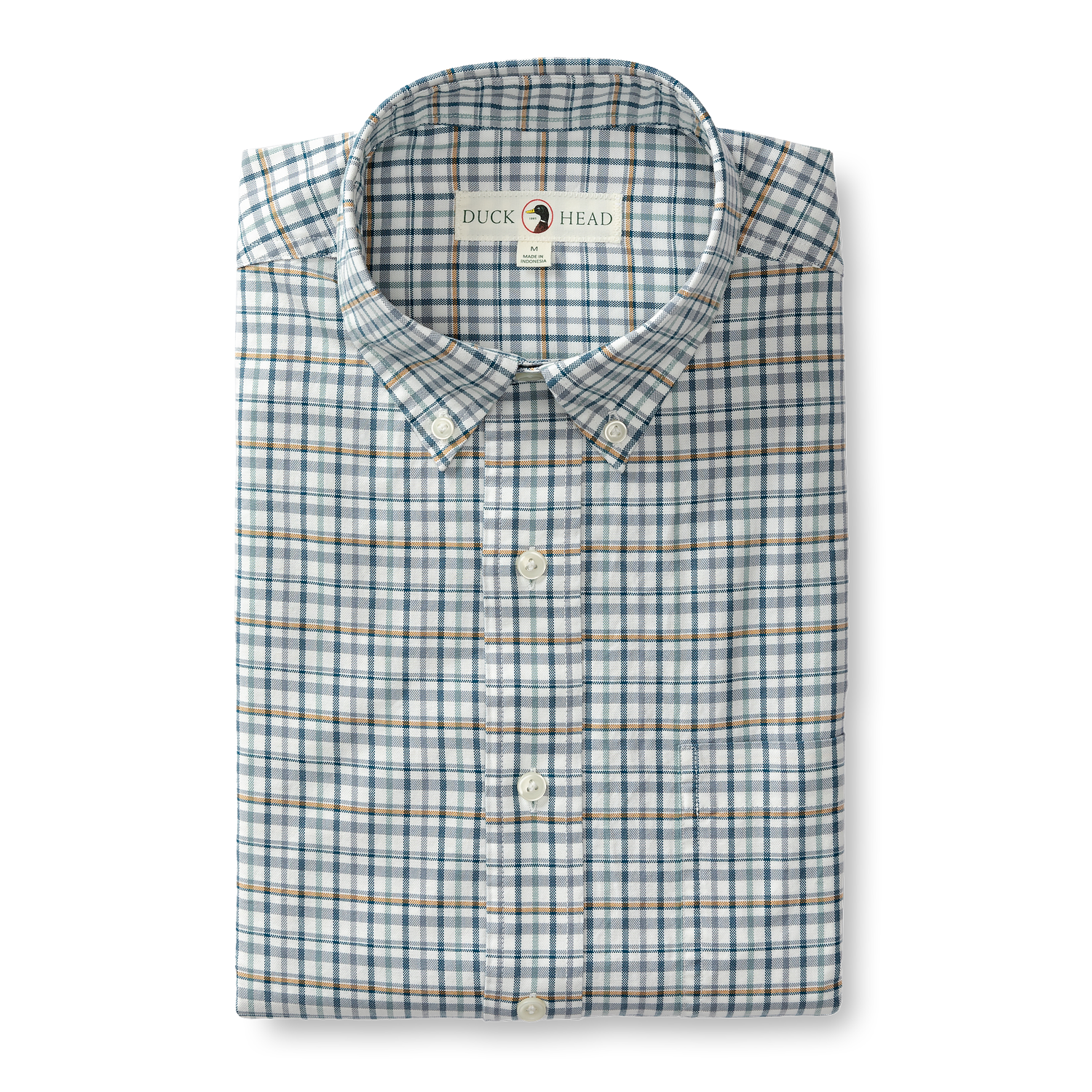 Dafton Plaid Cotton Oxford Sport Shirt
