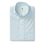 Walton Gingham Performance Poplin Sport Shirt - Pastel Blue