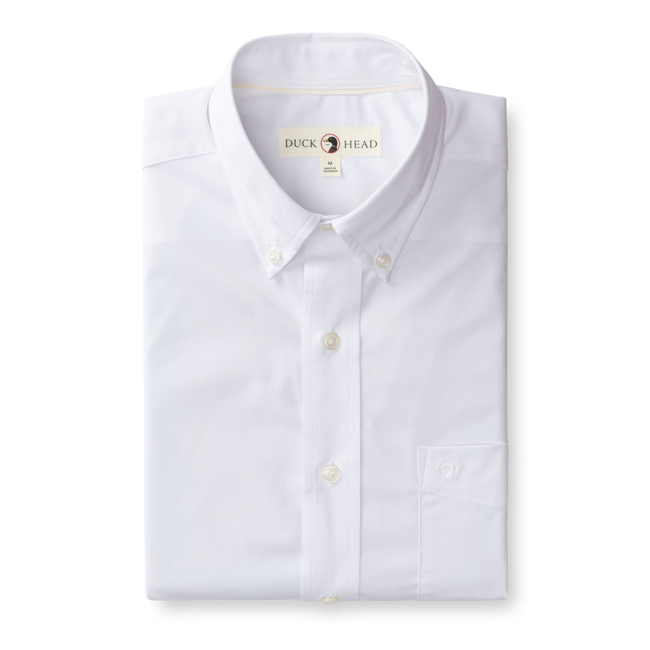 Boyce Solid Performance Poplin Sport Shirt - White