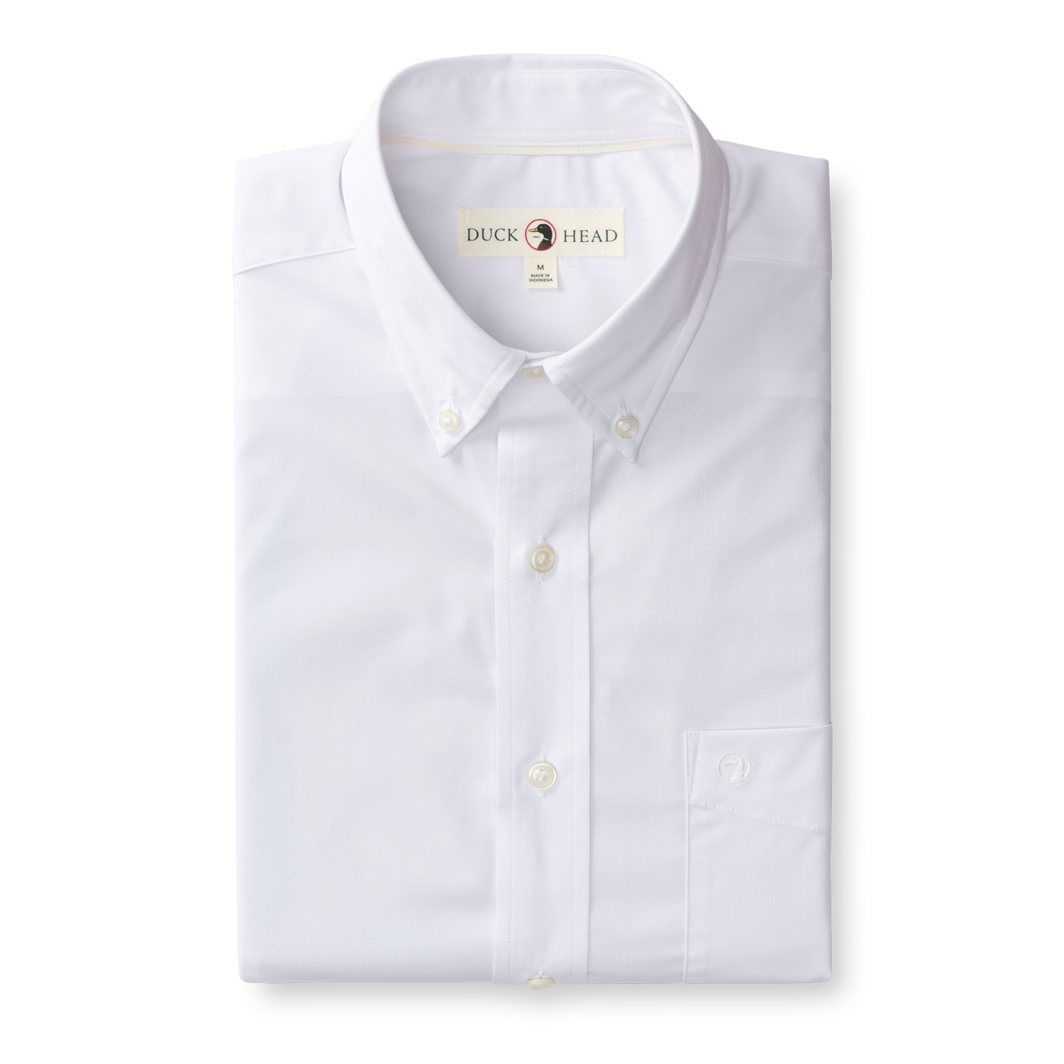 Boyce Solid Performance Poplin Sport Shirt - White