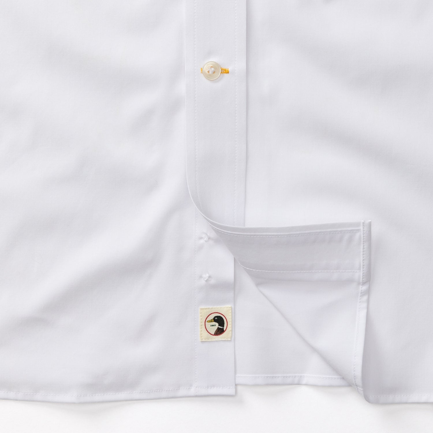 Boyce Solid Performance Poplin Sport Shirt - White