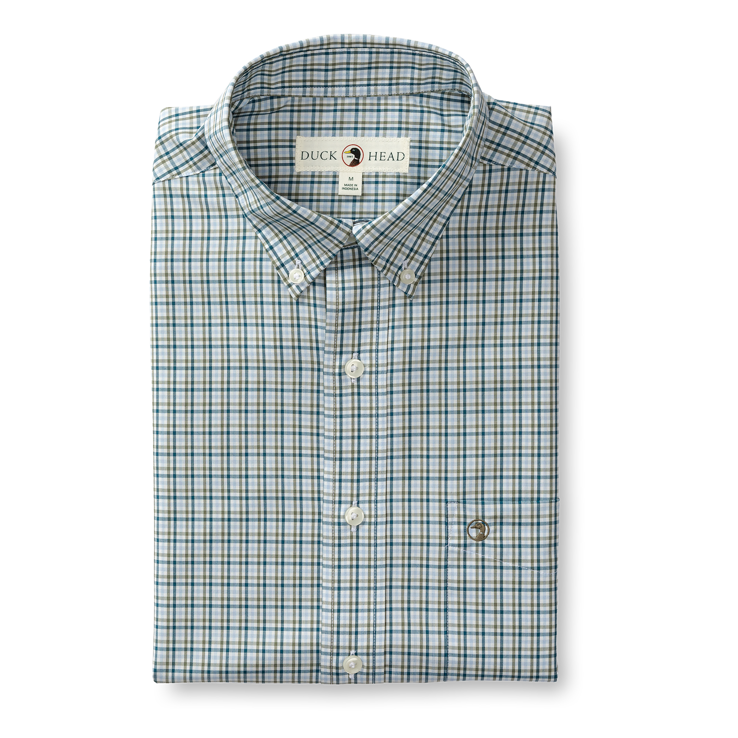 Benton Plaid Performance Poplin Sport Shirt