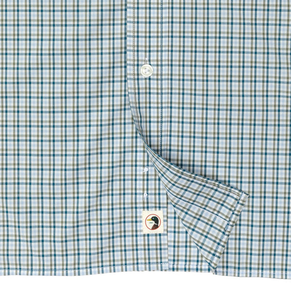 Benton Plaid Performance Poplin Sport Shirt