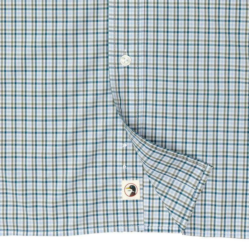 Benton Plaid Performance Poplin Sport Shirt