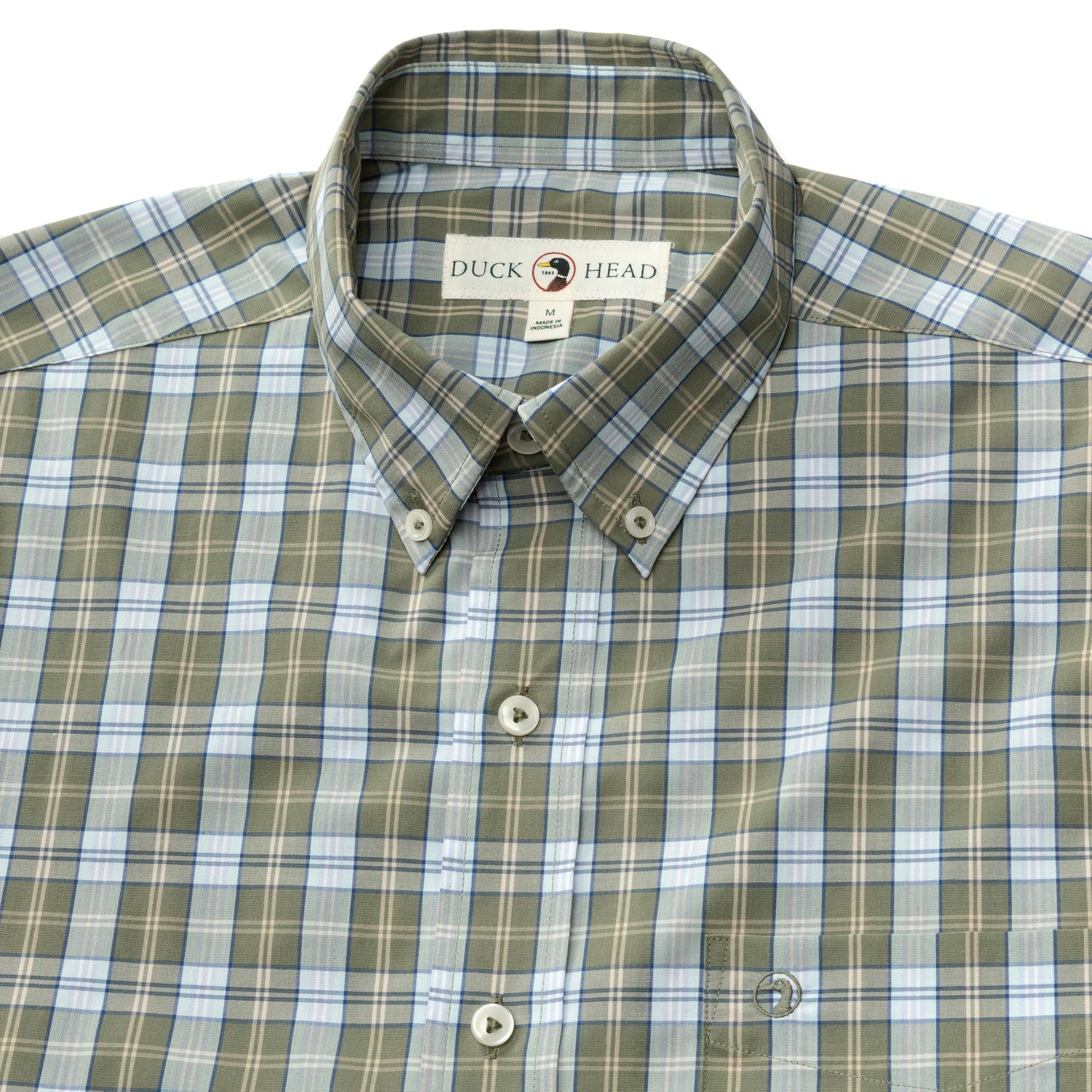 Wester Plaid Performance Poplin Sport Shirt