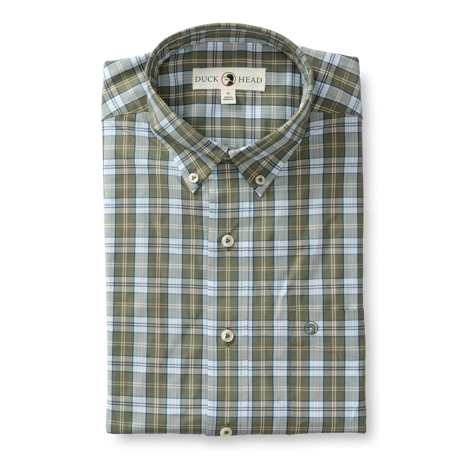 Wester Plaid Performance Poplin Sport Shirt