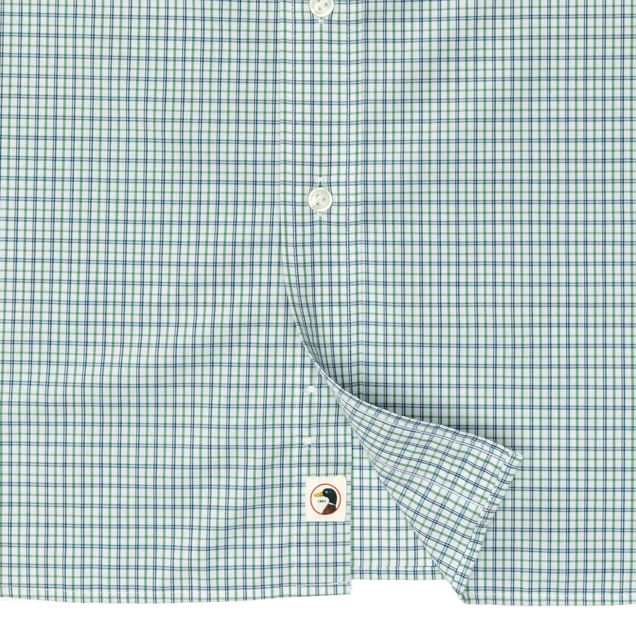 Langley Plaid Performance Poplin Sport Shirt