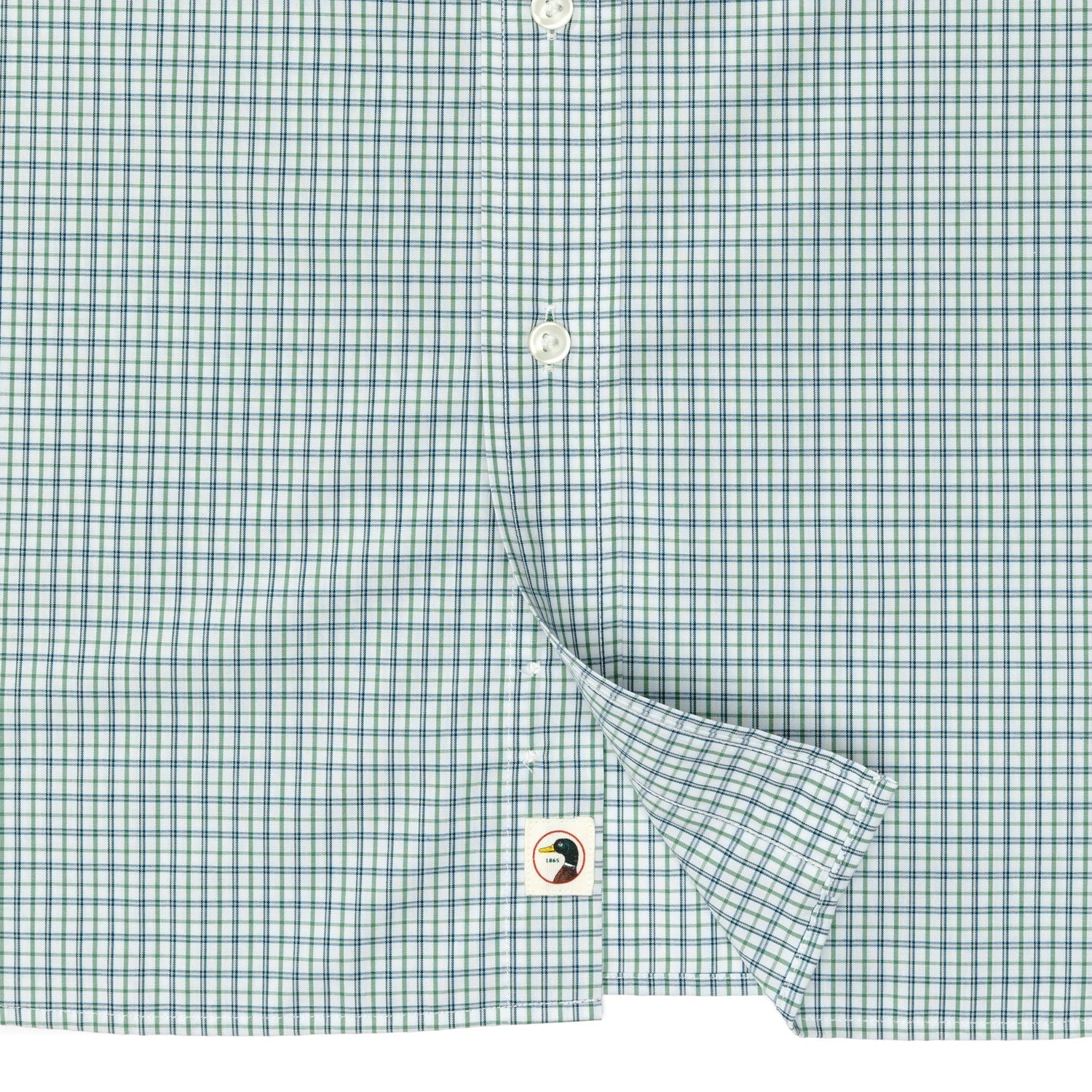 Langley Plaid Performance Poplin Sport Shirt