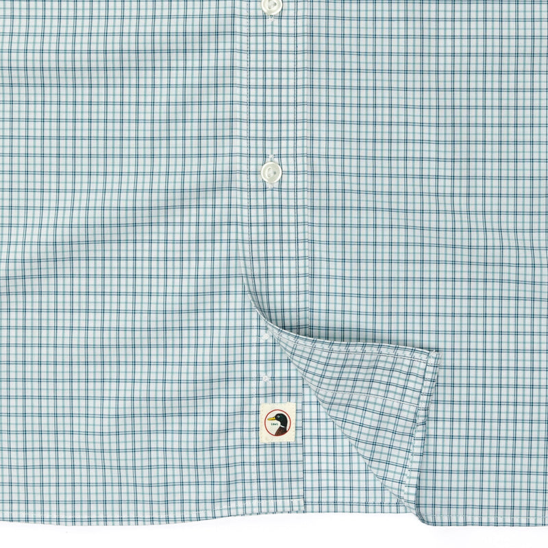 Langley Plaid Performance Poplin Sport Shirt