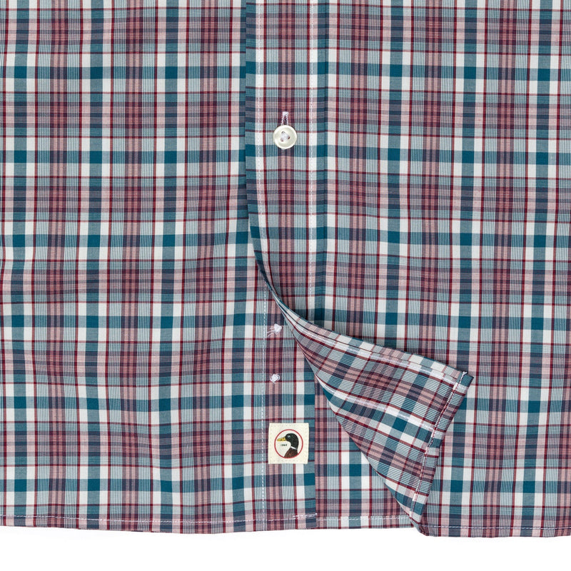 Wallace Plaid Performance Poplin Sport Shirt