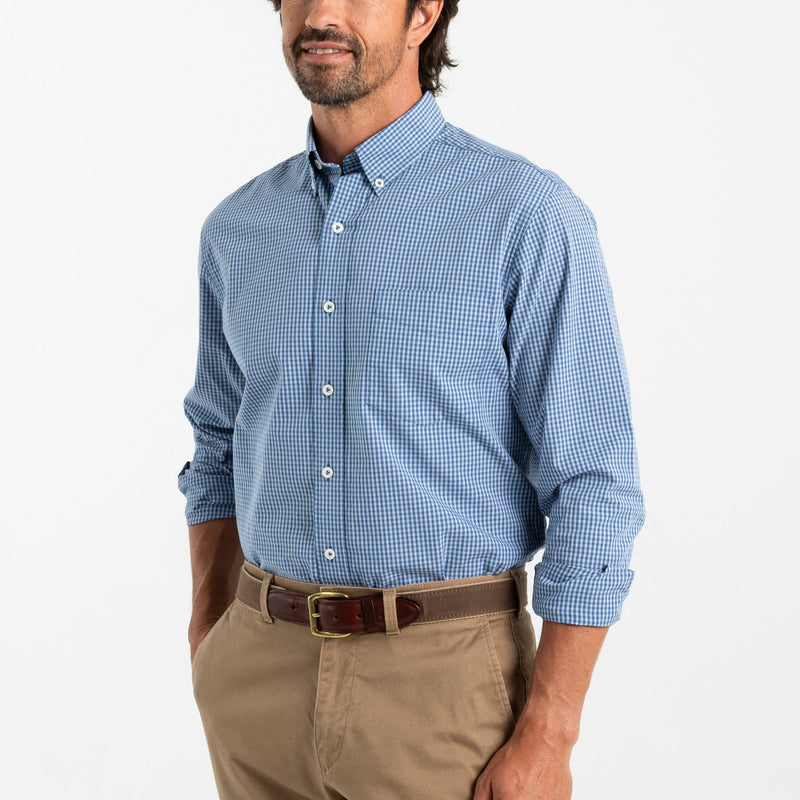 Varsity Blue color-reveal hover