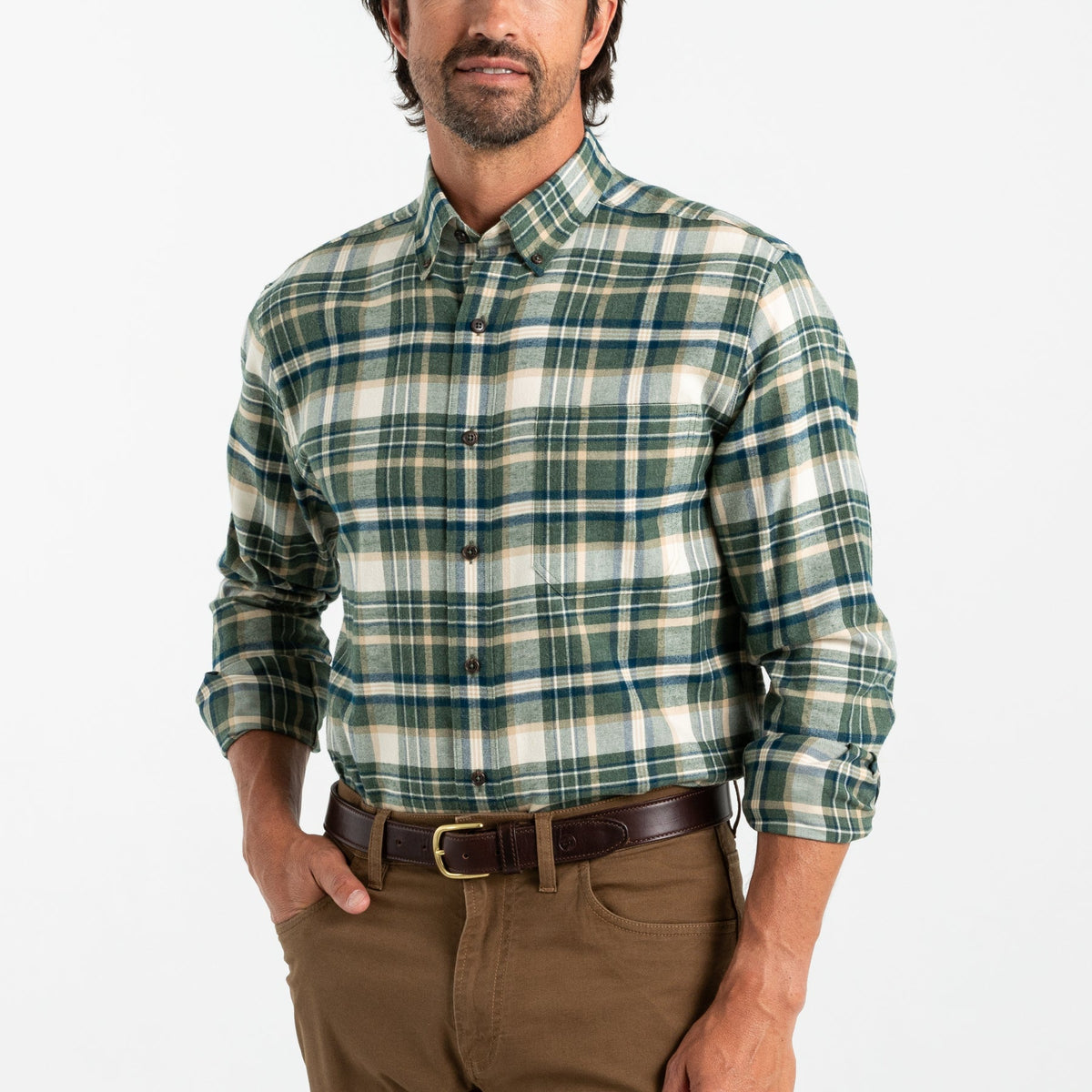 Pine Green Heather color-reveal hover