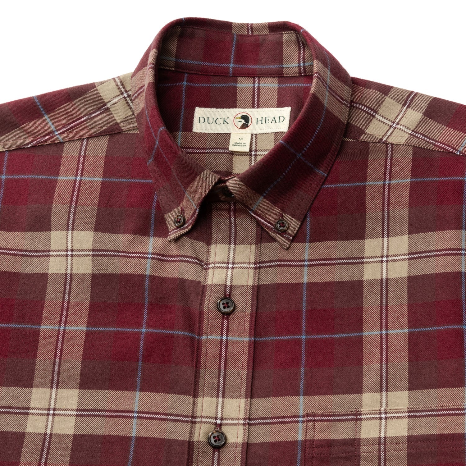 Buckner Plaid Cotton Flannel Sport Shirt