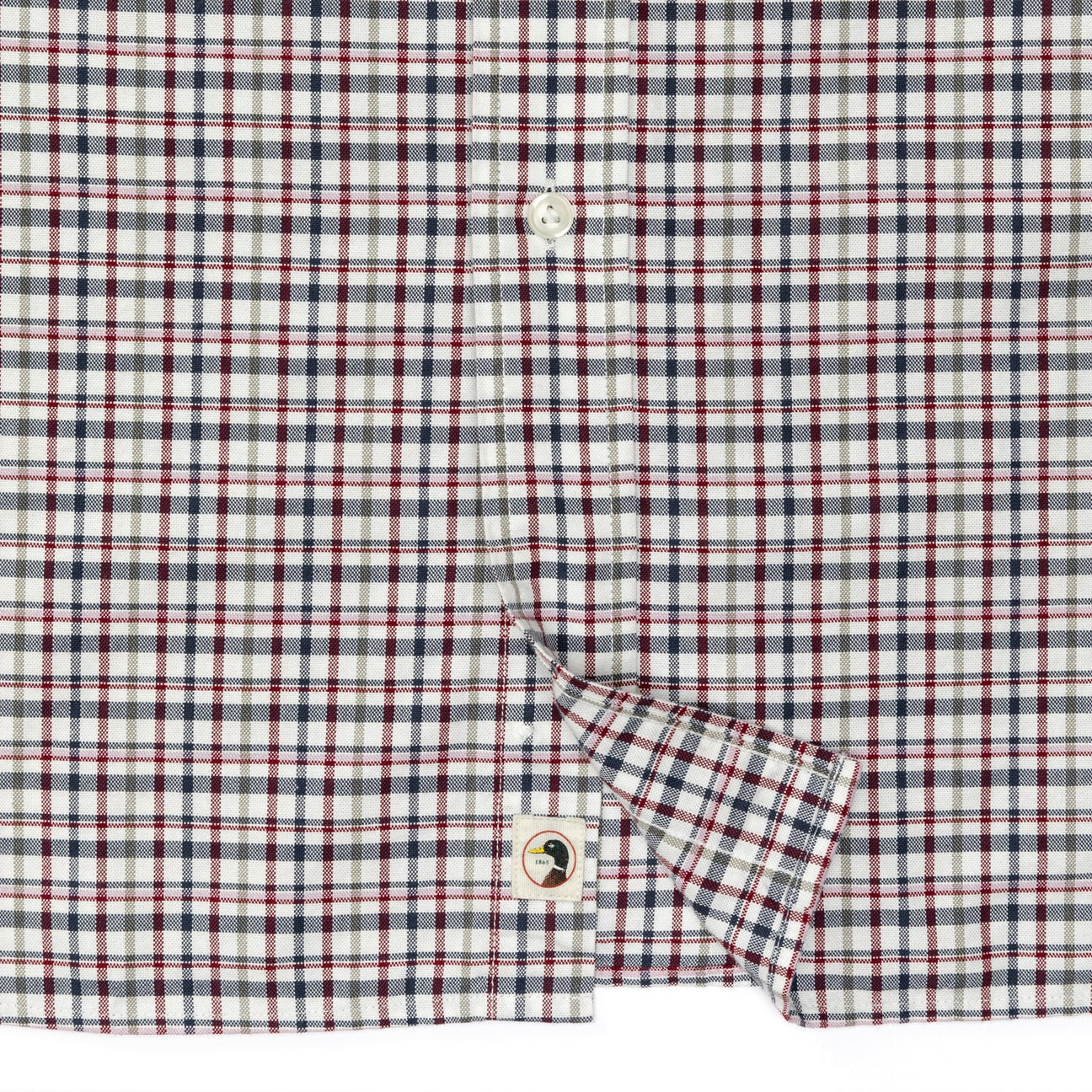 Dafton Plaid Cotton Oxford Sport Shirt