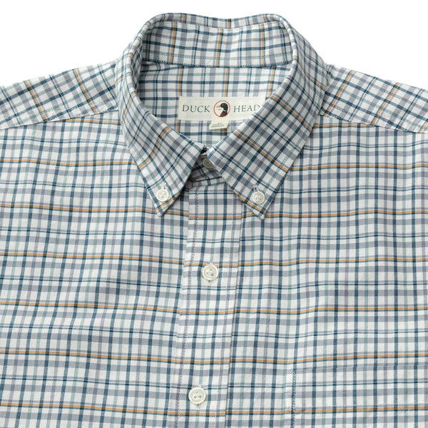 Dafton Plaid Cotton Oxford Sport Shirt